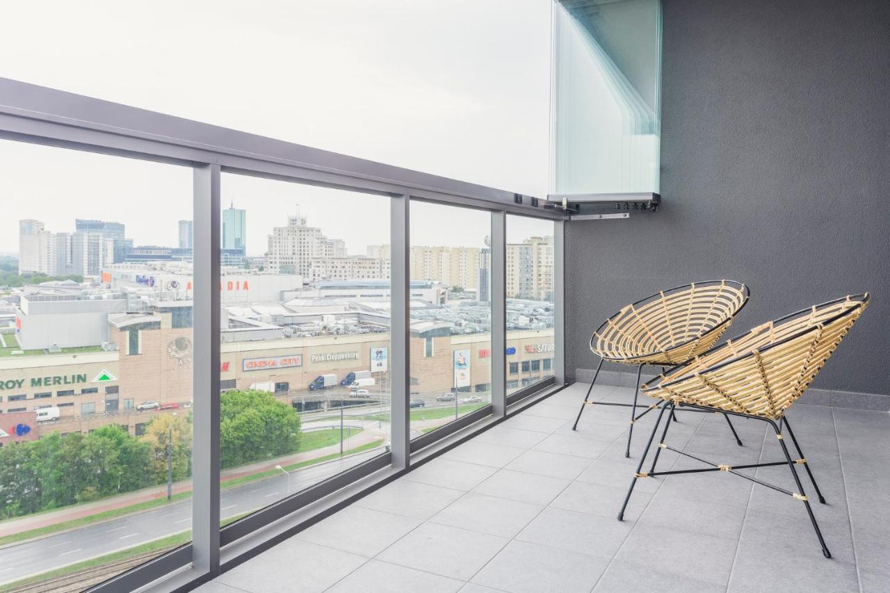 Novis Apartments Panorama View 华沙 外观 照片