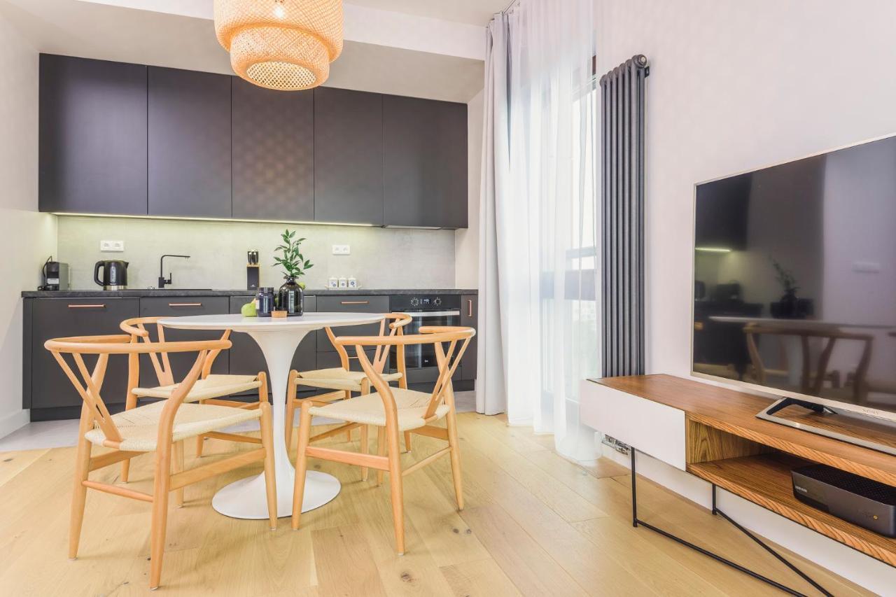 Novis Apartments Panorama View 华沙 外观 照片