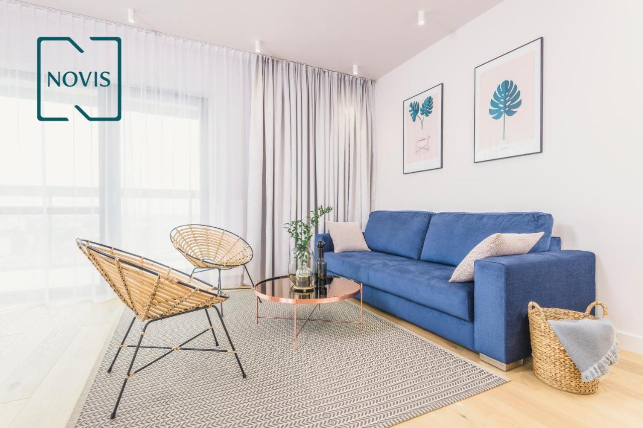 Novis Apartments Panorama View 华沙 外观 照片