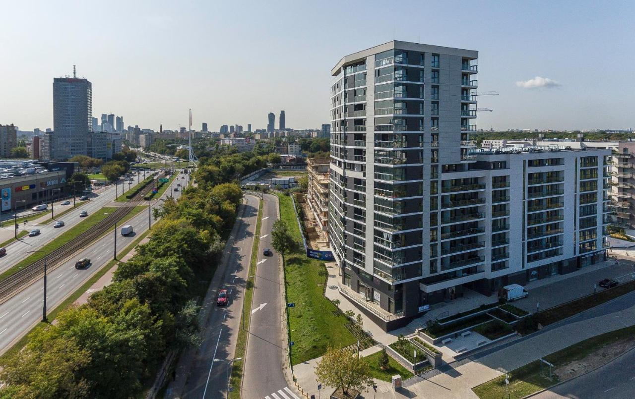 Novis Apartments Panorama View 华沙 外观 照片